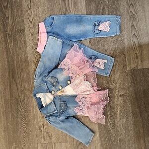 3 piece denim set